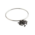 Chunky Sterling Silver Bangle Bracelet