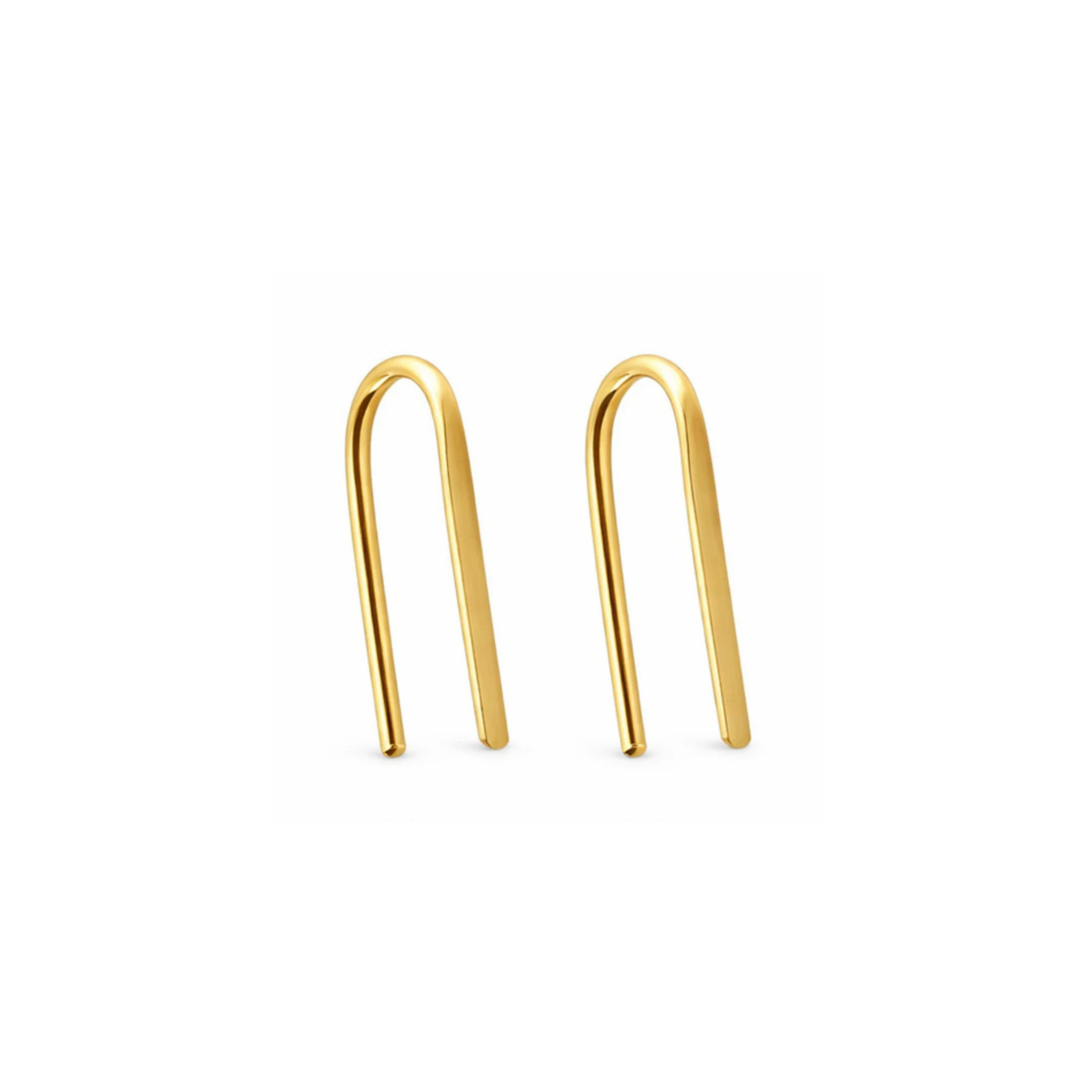 Minimalist Curve Earrings