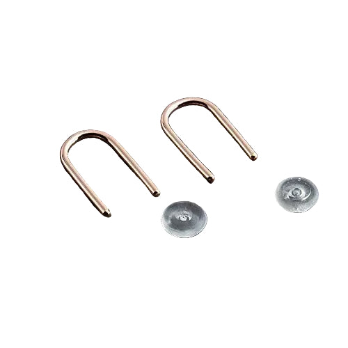 18 GA Mini Arc Open Hoop Earrings