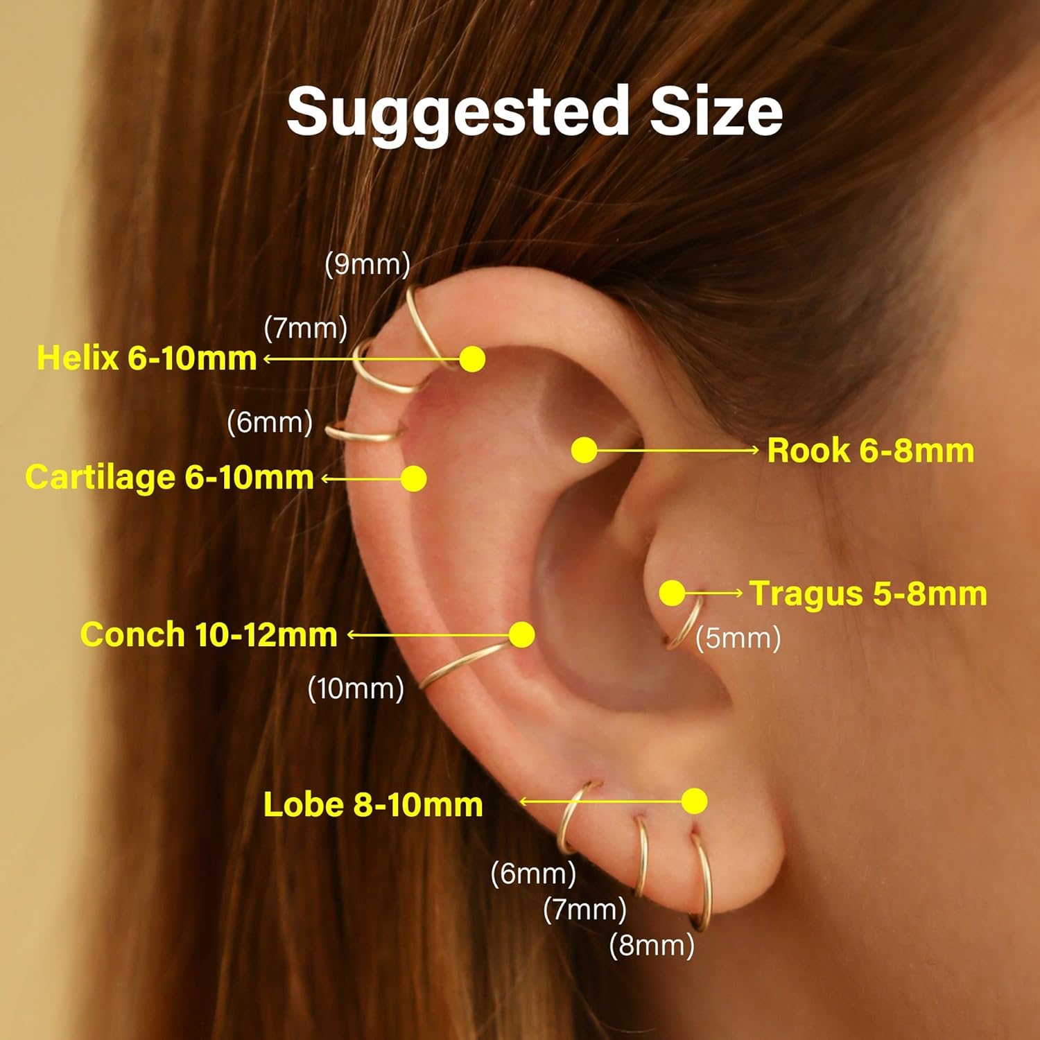 24 GA Small Hoop Earrings