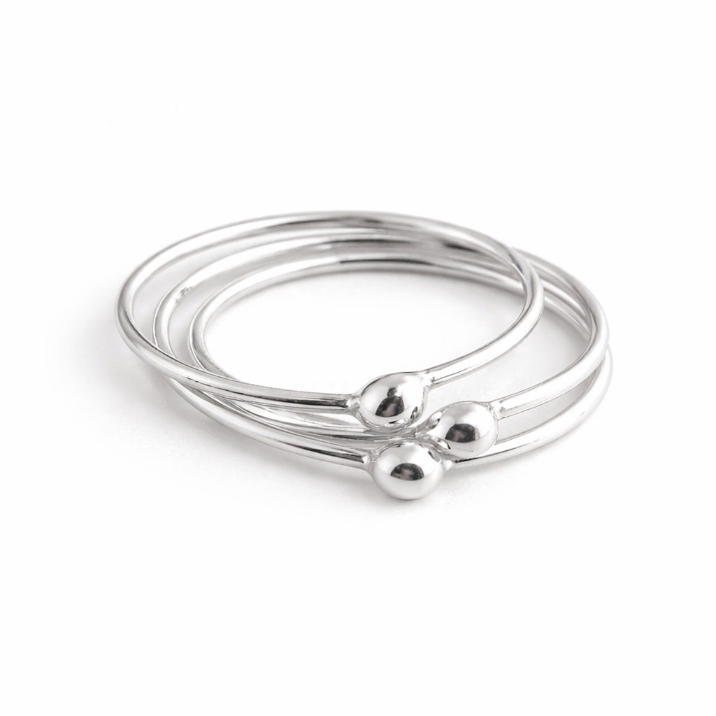 Sterling Silver Thin Stacking Ring