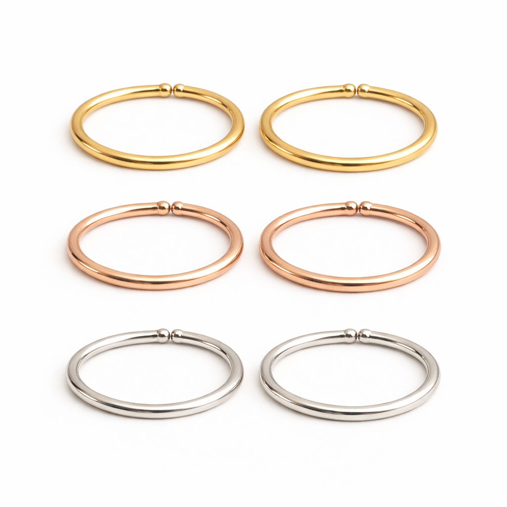 24 GA Small Hoop Earrings