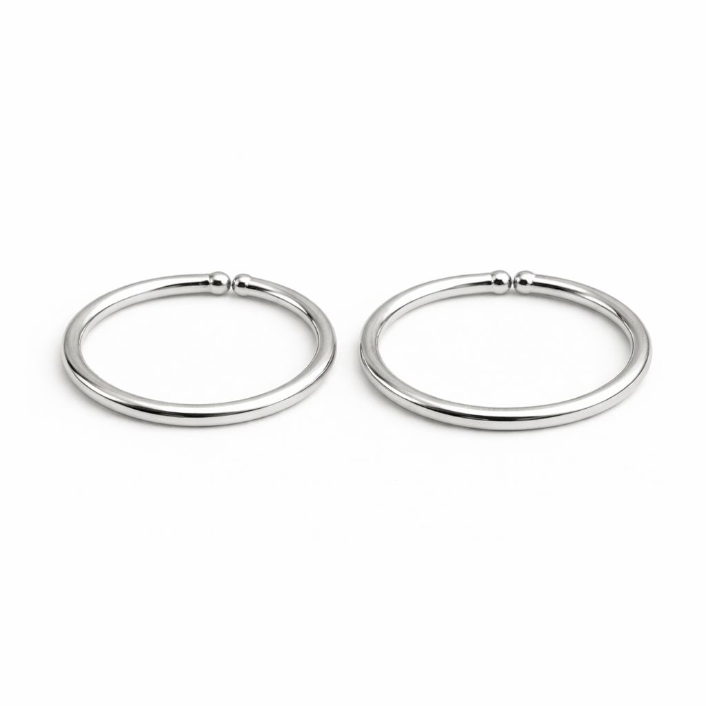 24 GA Small Hoop Earrings