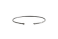 Sterling Silver Dual Drop Cuff Bracelet