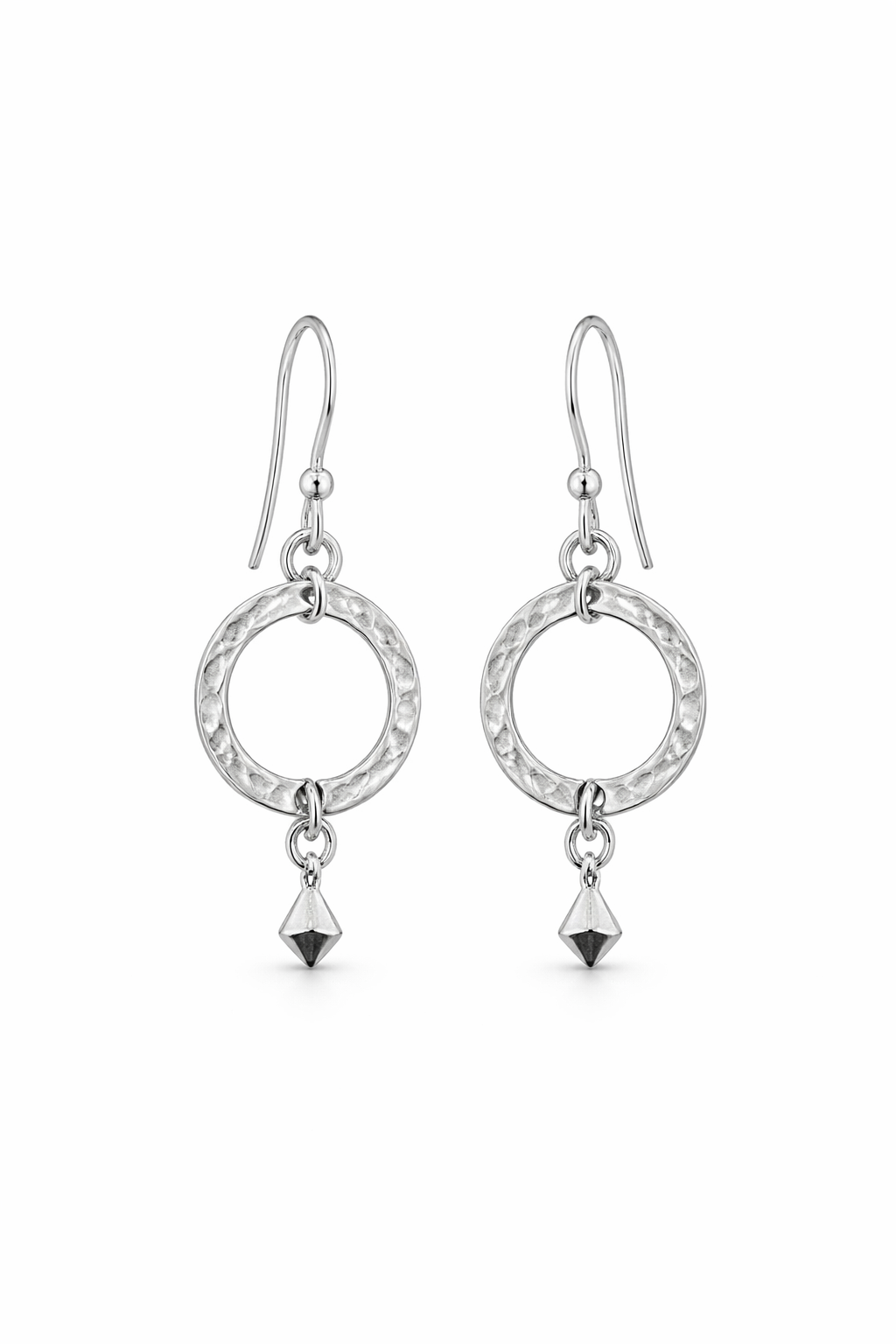 Kite Round-Shaped Hook Drop Earrings