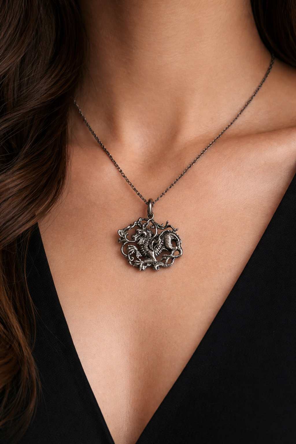 Dragon Pendant Necklace