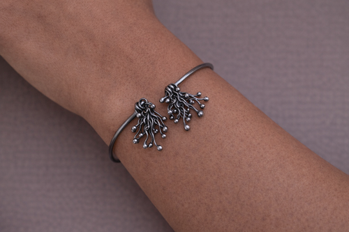 Chunky Double Bangle Bracelet