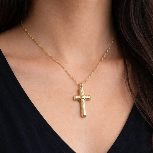 Gold Cross Necklace
