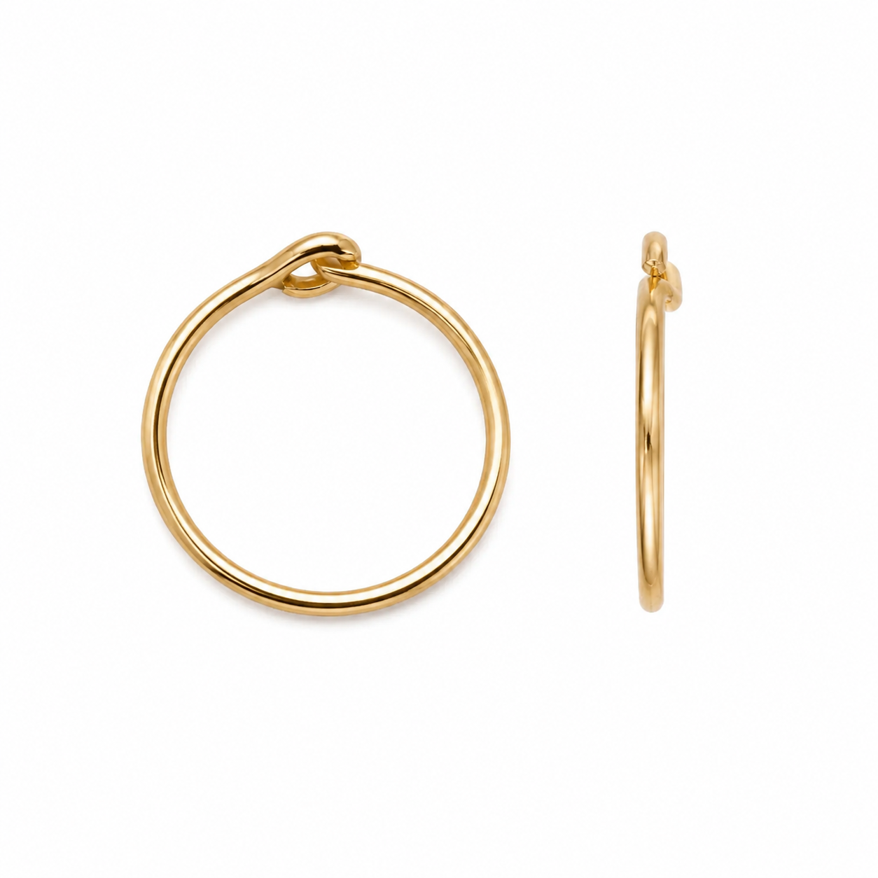 Gold-Filled Small Hoop Earrings