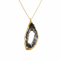 Geode Druzy Pendant Necklace