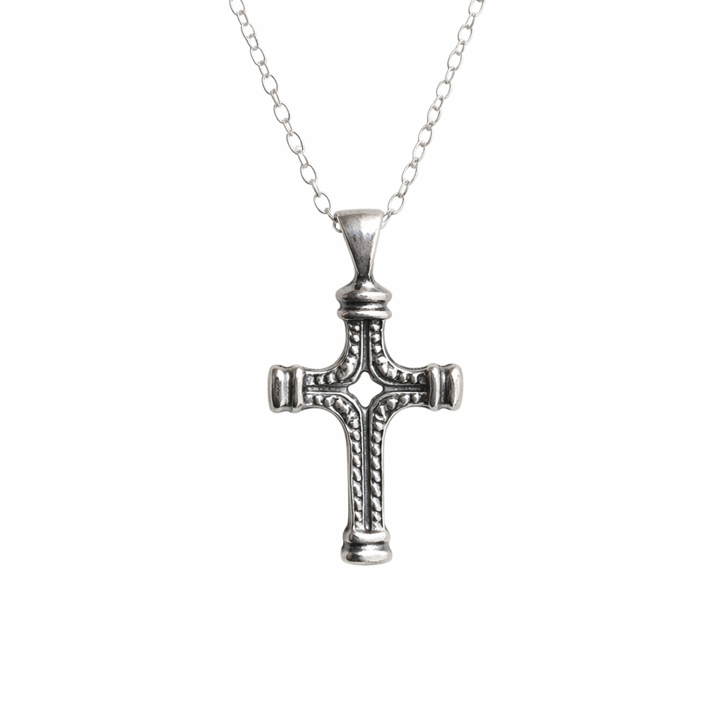 Sterling Silver Cross Necklace