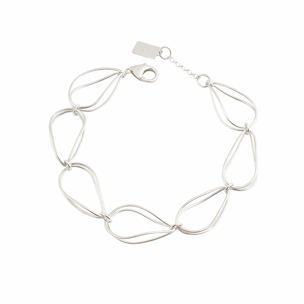 Sterling Silver Five Strand Bracelet