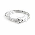 Sterling Silver Thin Stacking Ring
