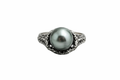Sterling Silver Tahitian Pearl Ring
