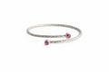 Red Ruby Cuff Bracelet