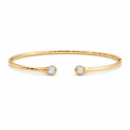 Oval Open Cuff Bracelet
