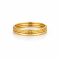 14K Gold Filled Stacking Ring Set (7 Rings)