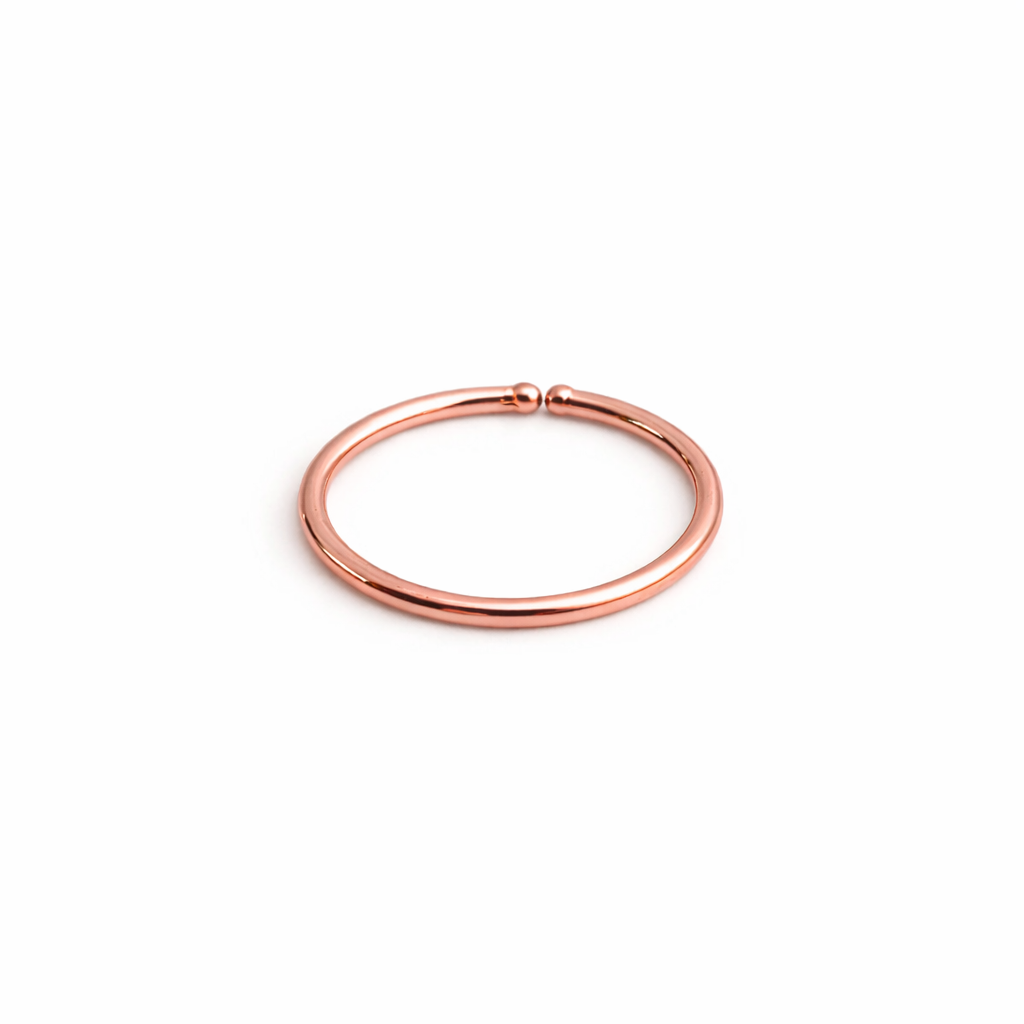 Rose Gold-Filled Nose Hoop
