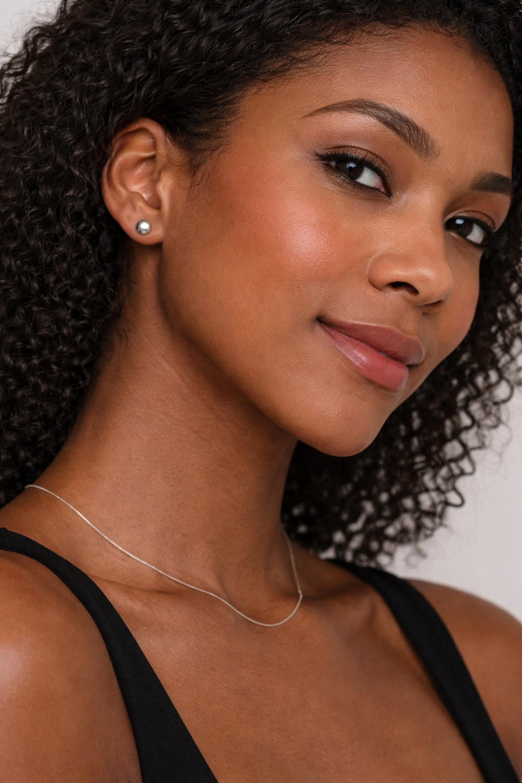 Sterling Silver Hammered Stud Earrings