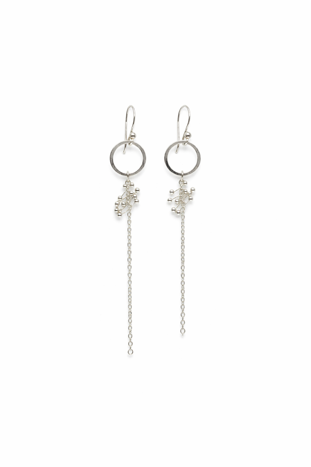 Minimalist Sterling Silver Dangle Earrings