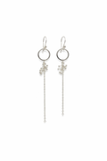 Minimalist Sterling Silver Dangle Earrings