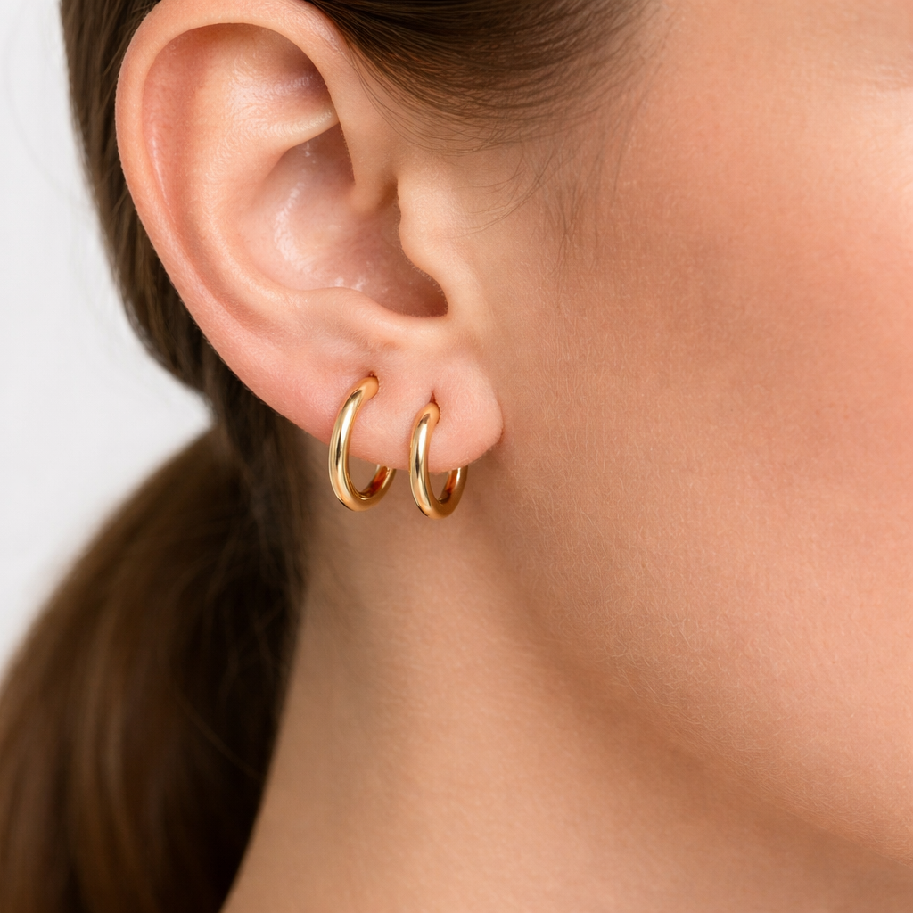 Duo Hoop Set - 5mm & 6mm