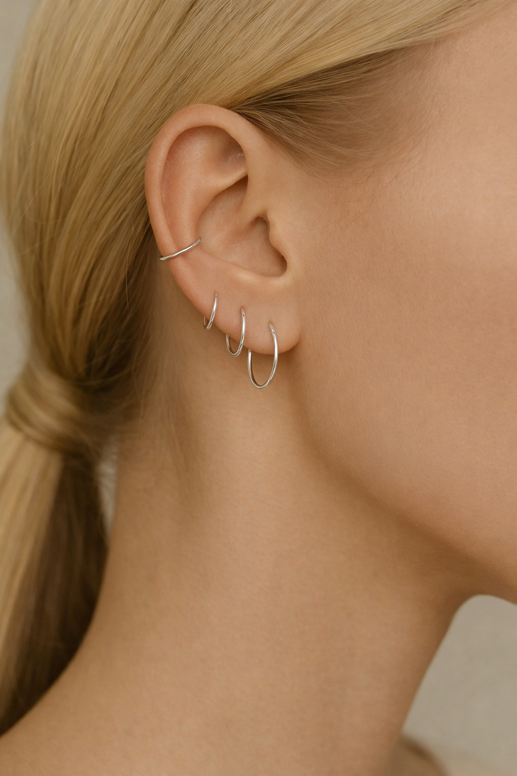 Trio Hoop Set - 6mm, 7mm & 8mm