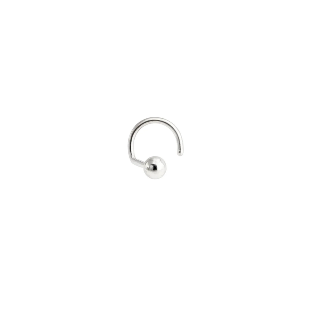 Sterling Silver Ball Nose Screw