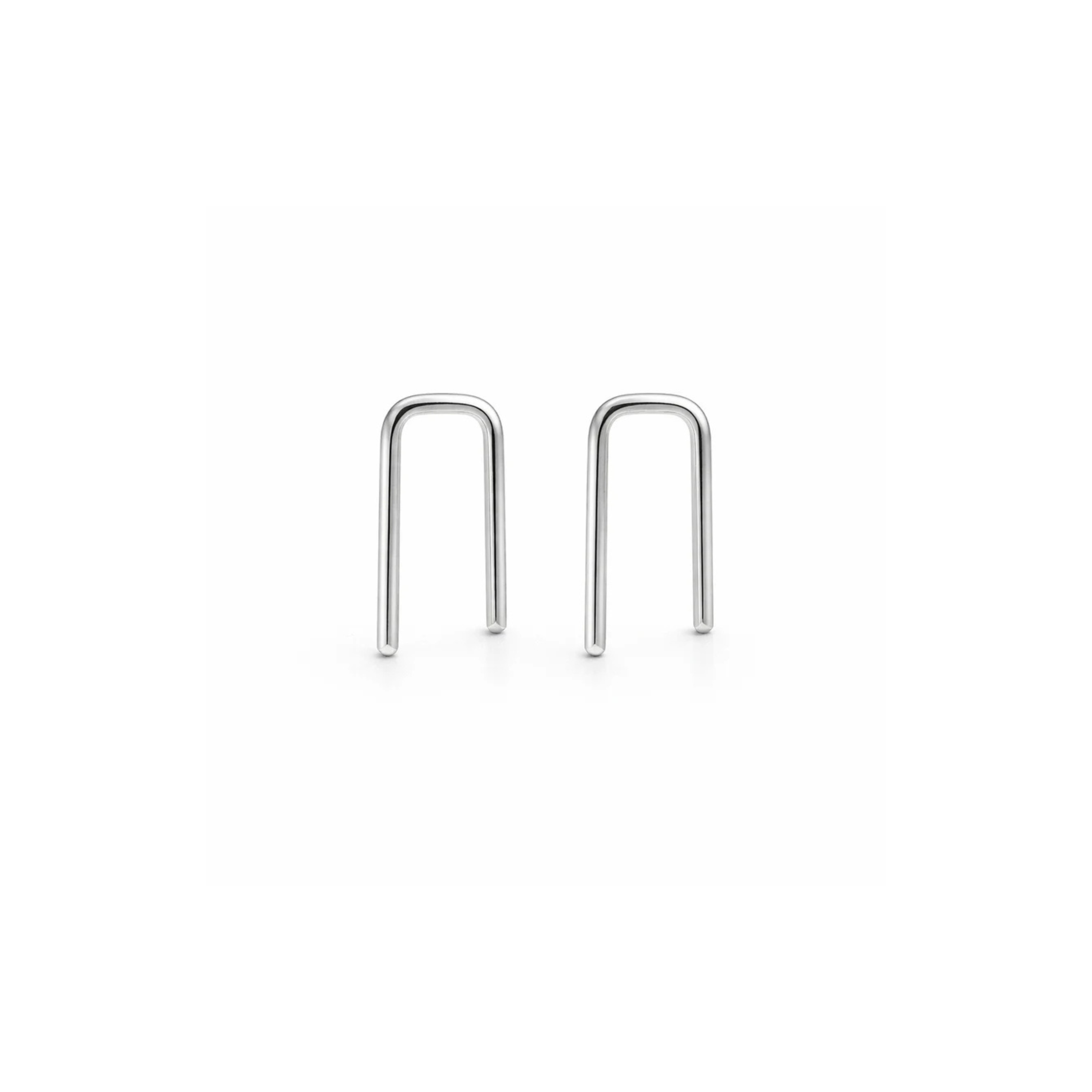 Minimalist U Arc Earrings