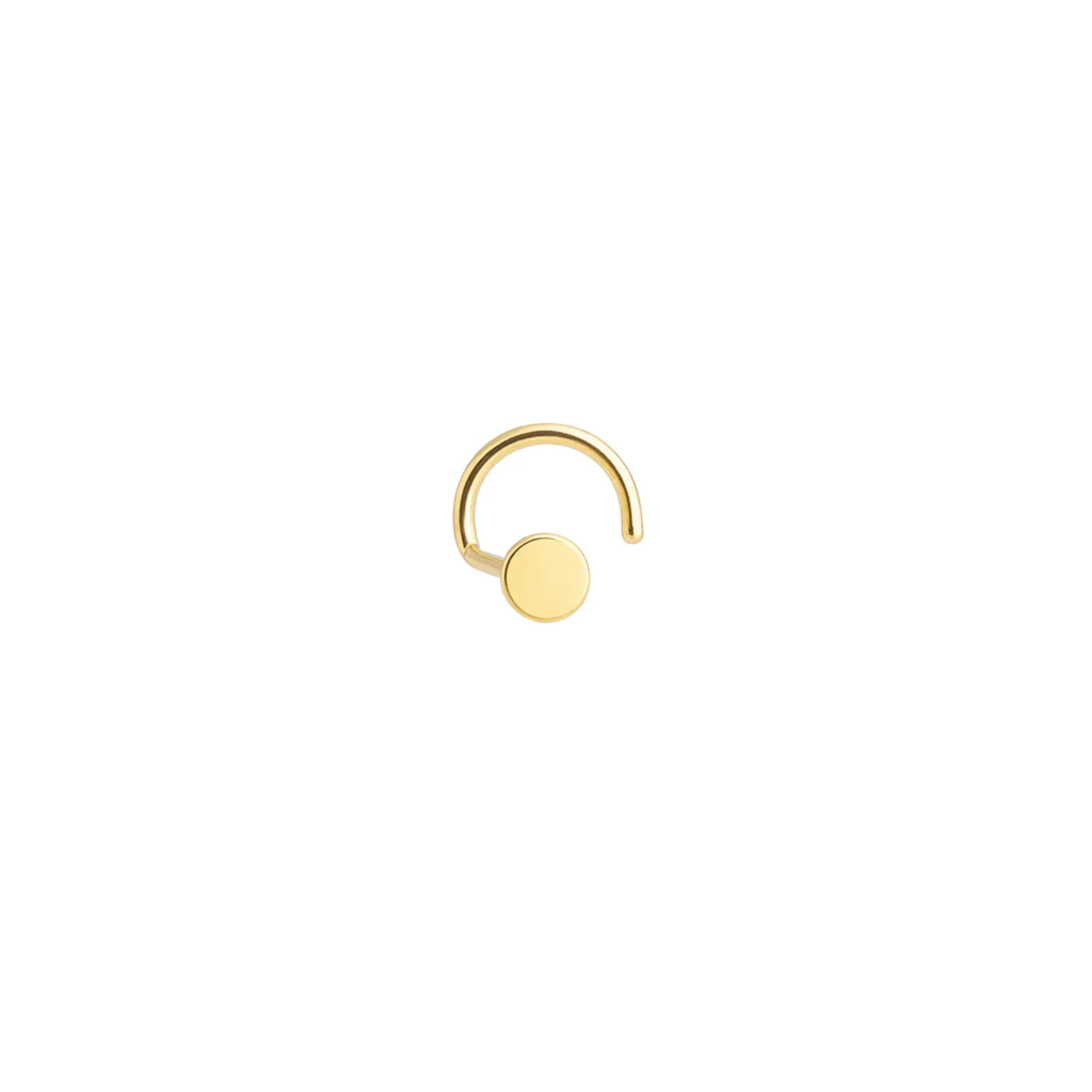 Gold-Filled Hammered Nose Screw