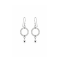 Kite Round-Shaped Hook Drop Earrings