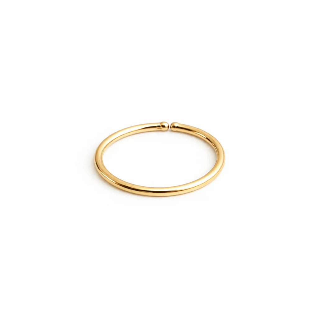 Solid Gold Nose Hoop