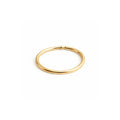 Solid Gold Nose Hoop