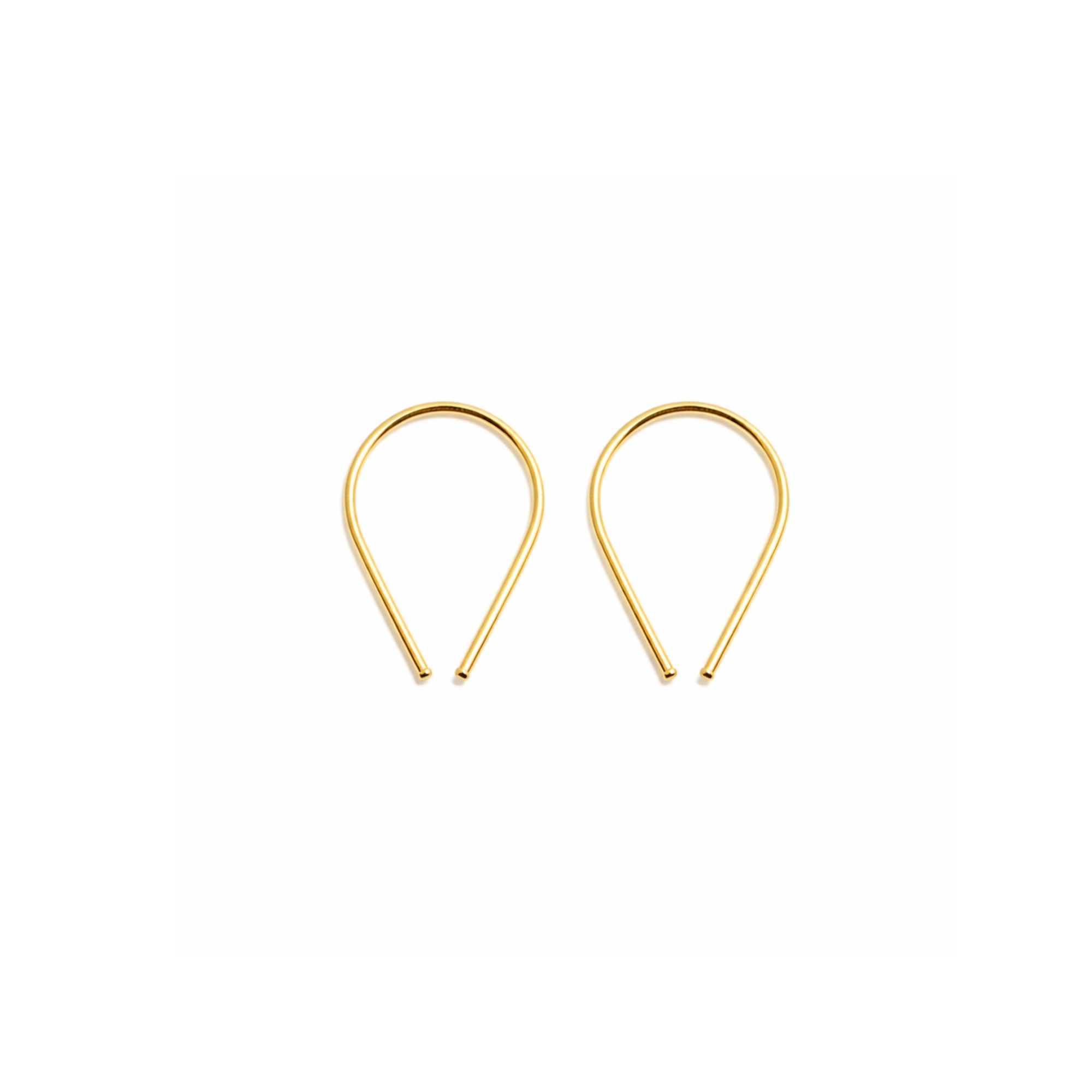 Teardrop Hoop Earrings