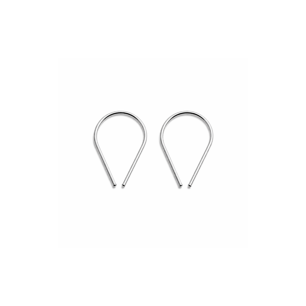 Teardrop Hoop Earrings