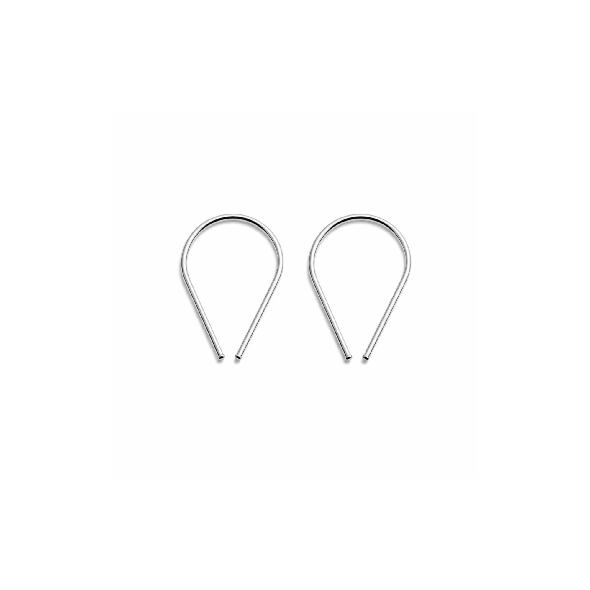 Teardrop Hoop Earrings