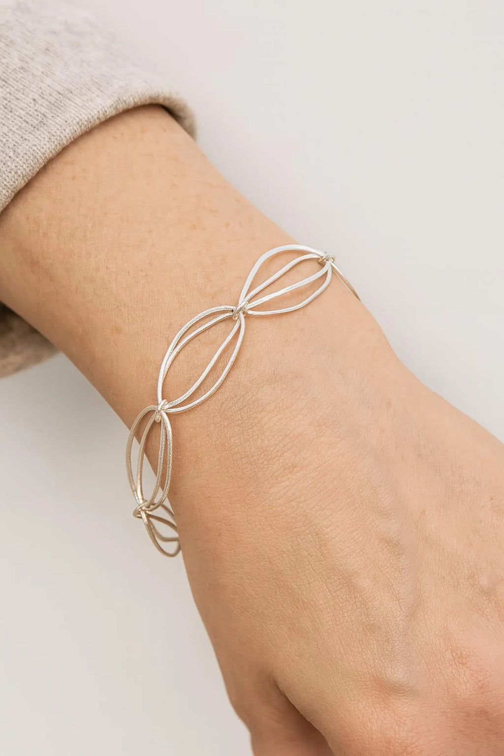 Sterling Silver Five Strand Bracelet