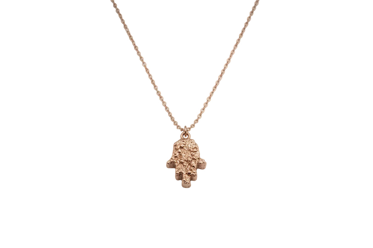 Rose Gold Pyrite Necklace
