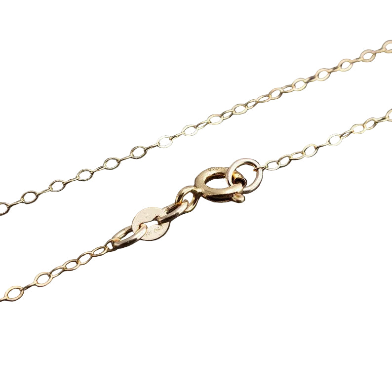 24k Gold Moonstone Pendant Necklace