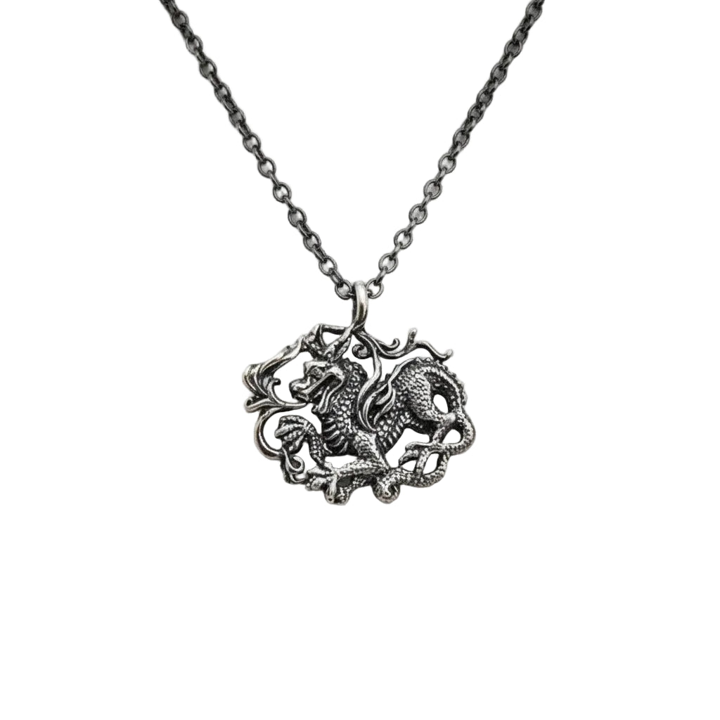 Dragon Fortune Pendant Necklace