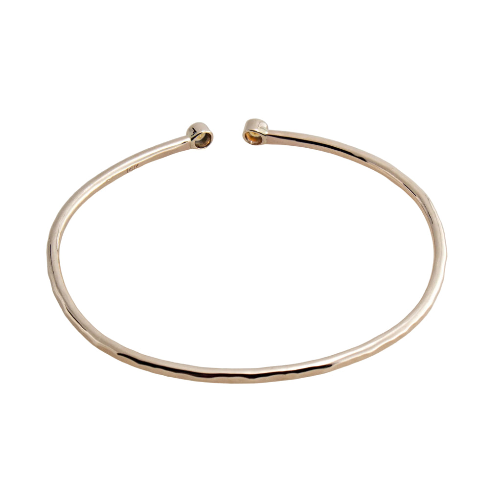 Citrine Open Cuff Bracelet