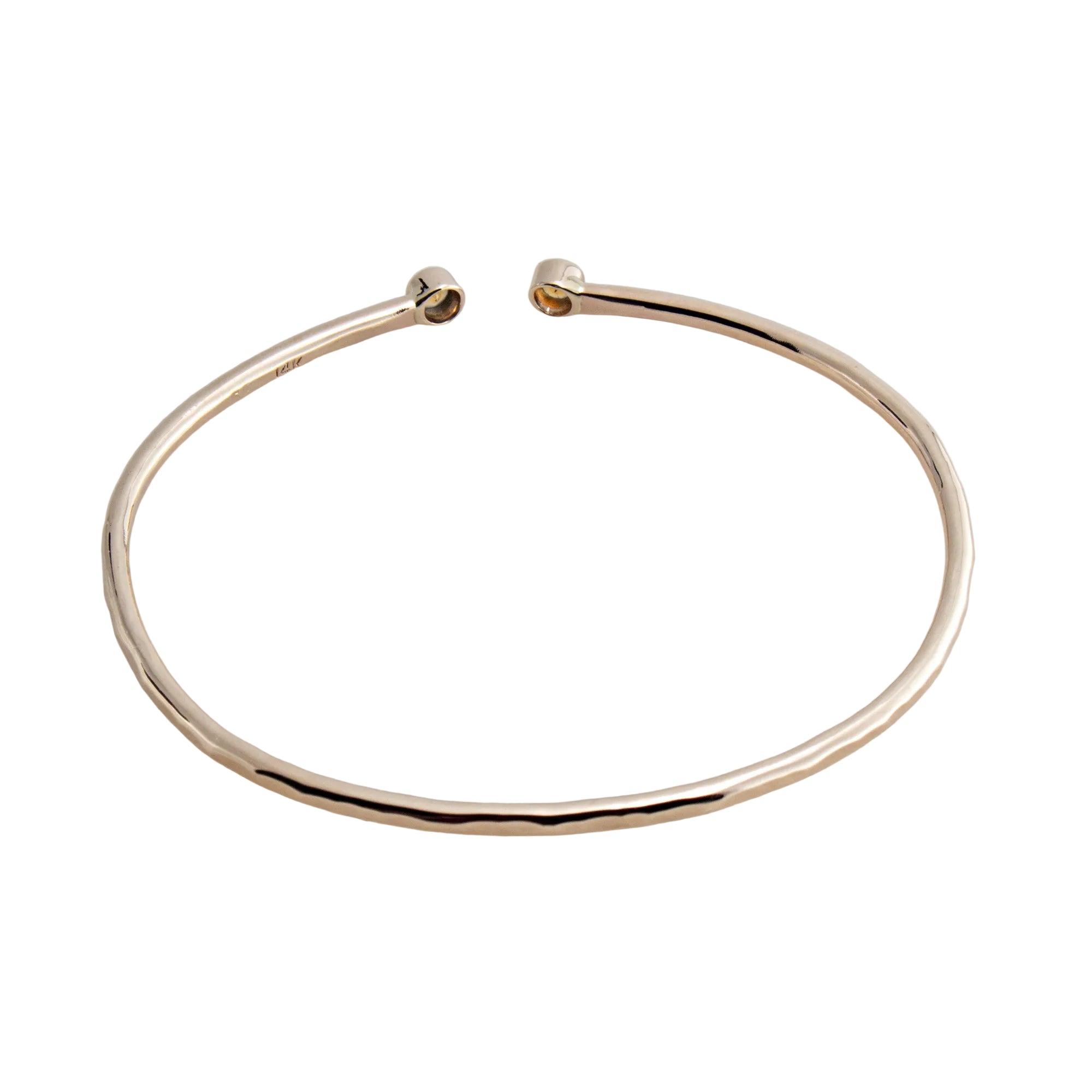 Citrine Open Cuff Bracelet