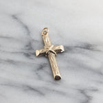 SOLID GOLD Cross Necklace