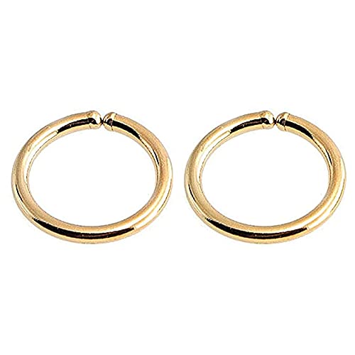 14K Gold Earring Hooks 12mm 22 Gauge