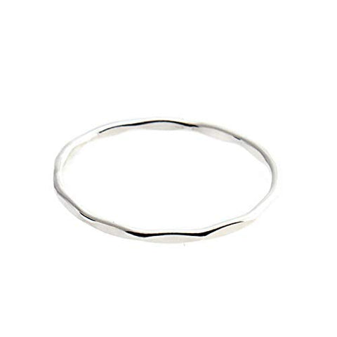 Sterling Silver Thin Stackable Ring