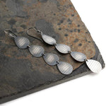 Sterling Silver Teardrop Dangle Earrings