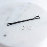 Sterling Silver Tiny 5 mm Hoop Earrings 20 gauge