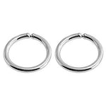 Gold Filled Sterling Silver 18 Gauge Small Hoop Earrings for Cartilage Piercing Helix Tragus Nose Open Hoop