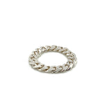 Sterling Silver Chain Band Ring