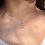 Sterling Silver Cross Necklace